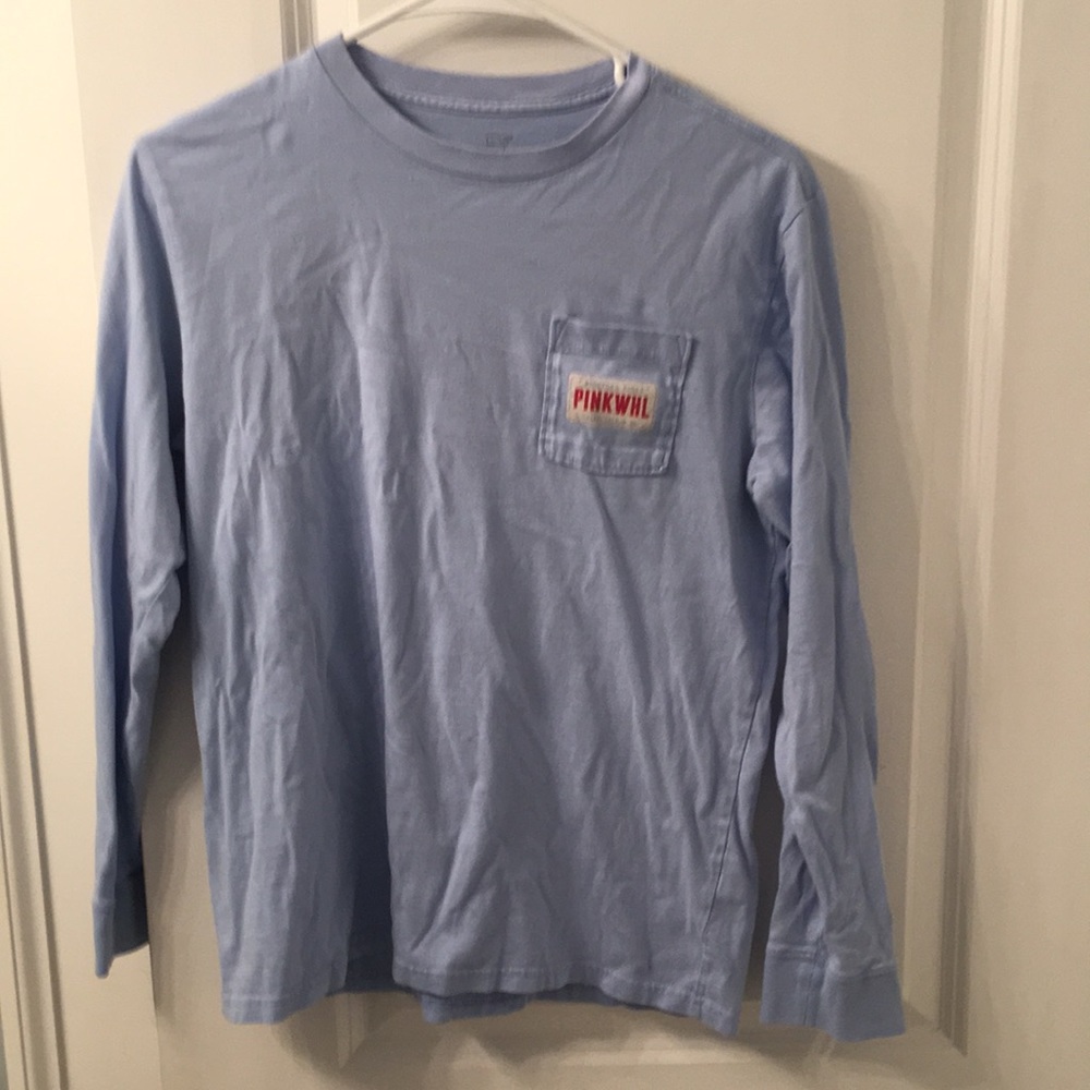 Vineyard Vines Youth Large Blue long sleeve t